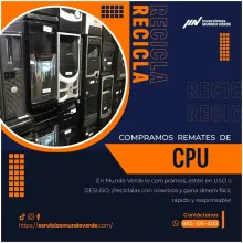 TIENES CPU LO COMPRAMOS 