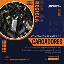 TIENES CARGADORES LO COMPRAMOS 