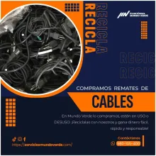 TIENES CABLES ELECTRICOS EN DESUSO LO COMPRAMOS 