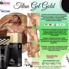 Titan Gel Gold un mes el tamaño del pene puede aumentar 