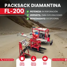 PACKSACK DIAMANTINA FL-200 trabajos en mina 