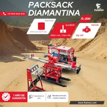 PACKSACK DIAMANTINA FL-200 equipo para industria minera 