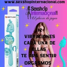 VARA FLEXIBLE VIBRADORA CUTE BUNNY