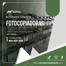 TIENES FOTOCOPIADORAS LO COMPRAMOS 