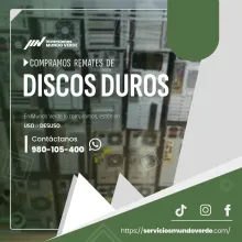 TIENES DISCOS DUROS ANTIGUOS LO COMPRAMOS 