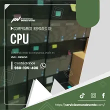TIENES CPU LO COMPRAMOS 