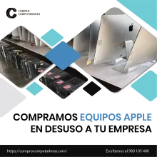 Damos valor a tus computadoras en desuso