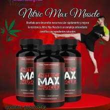 Nitric Max Muscle para hombres deportistas 