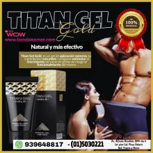 Titan Gel Gold Crema Tratamiento Hombres