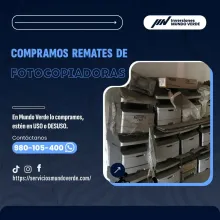 TIENES FOTOCOPIADORAS LO COMPRAMOS 