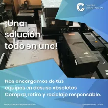 Tu vieja PC ya no estorba nosotros la queremos 