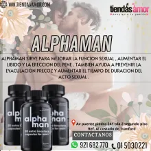 Alphaman Original Te ayuda mantener una erección firme 