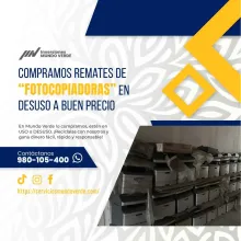 TIENES FOTOCOPIADORAS LO COMPRAMOS 