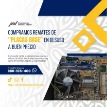 TIENES PLACAS MAINBOARD LO COMPRAMOS 