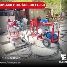 PACKSACK HIDRÁULICA FL50 equipo para industria minera 