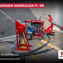 PACKSACK HIDRÁULICA FL50 equipo para industria minera 