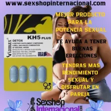 VIAMAX DETOX KH5 PLUS ERECCIONES PROLONGADAS 