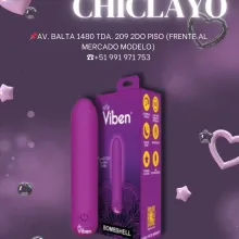 Vibrador bala viben 20 funciones