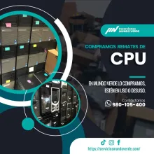 TIENES CPU LO COMPRAMOS 