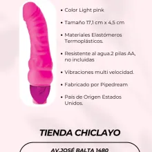 VIBRADOR CLASSIX MR. RIGHT LIGHT PINK