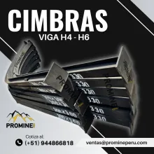 Cimbras en Viga H4 H6 Refuerzo Metálico de Alta Resisten