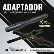 Adaptador de Perno Split Set y Helicoidal
