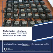 Reciclamos y compramos computadoras viejas