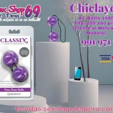 BOLAS CHINAS CLASSICO DUO-TONO VIOLETA