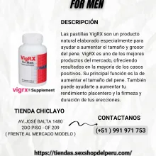 DESARROLLADOR VIGRX FOR MEN