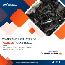 TIENES CABLES ELECTRICOS EN DESUSO LO COMPRAMOS 