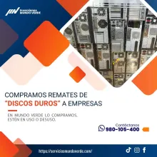 TIENES DISCOS DUROS ANTIGUOS LO COMPRAMOS 