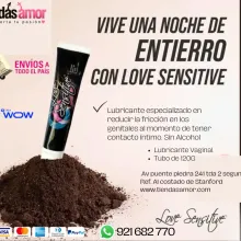  LOVE SENSITIVE Gel Lubricante Íntimo LOVE SENSITIVE Soluble