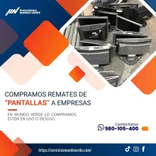 TIENES PANTALLAS LO COMPRAMOS 