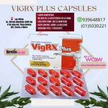 VIgRX PARA HOMBRES MAYOR TAMAÑO Y ENERGIA