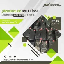 TIENES BATERIAS EN DESUSO LO COMPRAMOS 