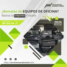 TIENES EQUIPOS DE OFICINA LO COMPRAMOS 