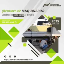 TIENES MAQUINARIAS LO COMPRAMOS 