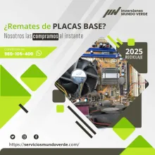 TIENES PLACAS MAINBOARD LO COMPRAMOS 