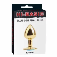  CONSOLADOR METAL GEMA AZUL DORADO