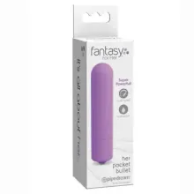  VIBRADOR BALA FANTASY RECARGABLE PARA ELLA PURPURA