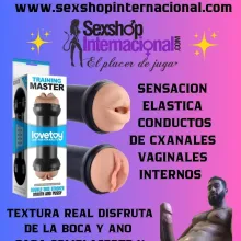 TRAINING MASTER DOUBLE DISFRUTA DEL DOBLE MASTURBADOR 