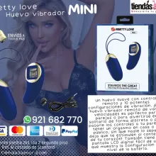 Huevo vibrador Mina 10 Funciones de vibración 9 Niveles 