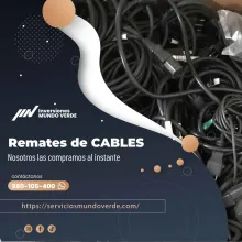TIENES CABLES ELECTRICOS EN DESUSO LO COMPRAMOS 