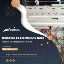 TIENES MEMORIAS RAM QUE NO USAS LO COMPRAMOS 