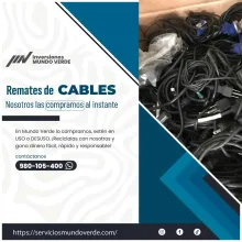TIENES CABLES ELECTRICOS EN DESUSO LO COMPRAMOS 