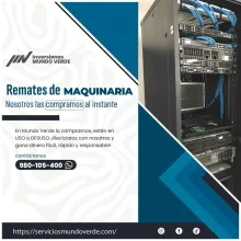 TIENES MAQUINARIAS LO COMPRAMOS 