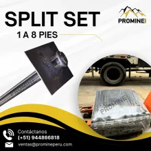 Split Set sostenimiento en minería PROMINE