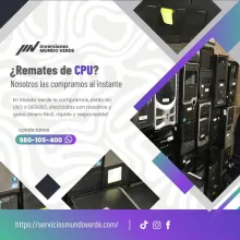 TIENES CPU LO COMPRAMOS 