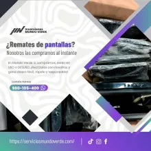 TIENES PANTALLAS LO COMPRAMOS 