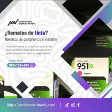 TIENES TINTAS LO COMPRAMOS